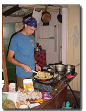 cooking in the remote areas of Costa Rica